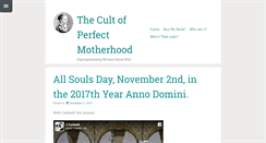 Desktop Screenshot of cultofperfectmotherhood.com